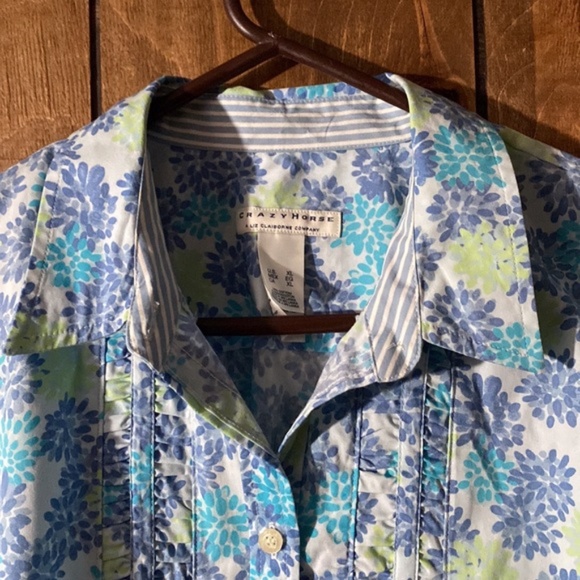 3 Quality Blouses Long-sleeved Dockers, St. John Bay, Crazy Horse SIZE XL - Picture 15 of 16